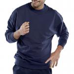 Beeswift Click Premium Sweatshirt Navy Blue S BSW12232