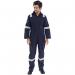 Beeswift Fire Retardant Boilersuit Nordic Design Navy Blue 36 BSW12286