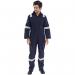 Beeswift Fire Retardant Boilersuit Nordic Design Navy Blue 38 BSW12287