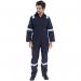 Beeswift Fire Retardant Boilersuit Nordic Design Navy Blue 42 CFRBSNDN42 BSW12289