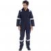 Beeswift Fire Retardant Boilersuit Nordic Design Navy Blue 52 BSW12294