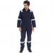 Beeswift Fire Retardant Boilersuit Nordic Design Navy Blue 56 CFRBSNDN56 BSW12296