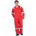 Beeswift Fire Retardant Boilersuit Nordic Design Red 36 BSW12312