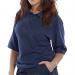 Beeswift Click Premium PK Short Sleeve Polo Shirt Navy Blue 3XL CPPKSN3XL BSW12400