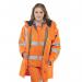 Beeswift Elsener 7In1 High Visibility Jacket Orange M BSW12443