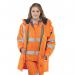 Beeswift Elsener 7In1 High Visibility Jacket Orange L BSW12444