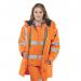 Beeswift Elsener 7In1 Hi Vis Jacket Orange 3XL 7IN1OR3XL BSW12447