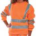 Beeswift High Visibility Sweatshirt Orange Medium BSSENORM BSW12707