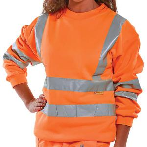 Image of Beeswift High Visibility Sweatshirt BSW12709