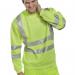 Beeswift High Visibility Sweatshirt Yellow 3XL BSSENSY3XL BSW12717