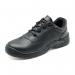 Beeswift Composite S1 Lace up Leather Upper Shoe 1Pr Black 7 CF52BL07 BSW12869