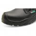 Beeswift 6 Eyelet PU Rubber S3 Steel Top Cap Safety Boots 1Pr Black 12 CF60BL12 BSW12888