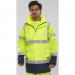Beeswift High Visibility Traffic Jacket SYellowNavy 6XL BD109SYN6XL BSW12909