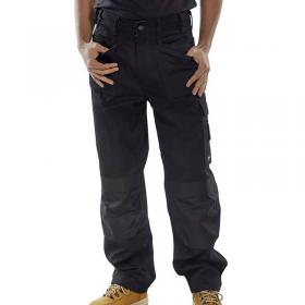 Beeswift Click Premium Multipurpose Trousers Black 44 BSW13002