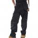 Beeswift Click Premium Multipurpose Trousers Black 44T BSW13003