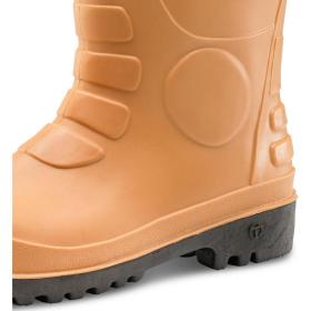 Beeswift Eurorig Steel Toe Cap PVC Safety Boots 1 Pair Tan 13 BSW13078