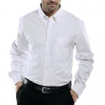 Beeswift Oxford Long Sleeve Shirt White 16.5 OXSLSW16.5 BSW13161