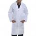 Beeswift Polycotton Warehouse Coat White 52 BSW13202