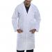 Beeswift Polycotton Warehouse Coat White 52 BSW13202