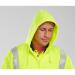 Beeswift Zip Up Hooded High Visibility Sweatshirt BSW13507