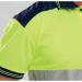 Beeswift PK Two Tone High Visibility Short Sleeve Polo Shirt Saturn YellowNavy Blue M CPKSTTENSYM BSW13542