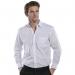 Beeswift Classic Long Sleeve Shirt White 19 CSW19 BSW13676