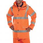 Beeswift Jubilee High Visibility Jacket Orange M BSW13858