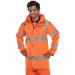 Beeswift Jubilee High Visibility Jacket Orange 2XL JJOR2XL BSW13861