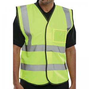 Beeswift High Visibility ID Vest SYellow 3XL BD108SY3XL BSW14150