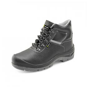 Beeswift Click Dual Density PU 4 D-Ring Steel Toe Capped Site S3 Boots 1 Pair Black 10 BSW14286
