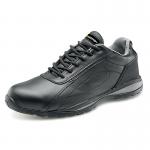 Beeswift Click Double Density S1 Leather Upper Trainer Shoe 1Pr Black 8 CF7BL08 BSW15080