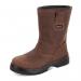 Beeswift Click S3 Pur Rigger Boots 1Pr Brown 7 CTF48BR07 BSW15144