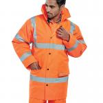 Beeswift Constructor High Visibility Jacket Orange 6XL CTJENGOR6XL BSW15327