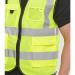 Executive High Visibility Waistcoat Saturn Yellow Large WCENGEXECL BSW15965