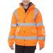 Beeswift B-Dri Ladies High Visibility Super Bomber Jacket Orange 12 BSW15982