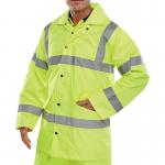 Beeswift High Visibility EN471 Lightweight Jacket Saturn Yellow L BSW16561