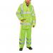 Beeswift Lightweight EN471 EN343 JacketTrouser Suit Saturn Yellow 2XL TS8SY2XL BSW16574