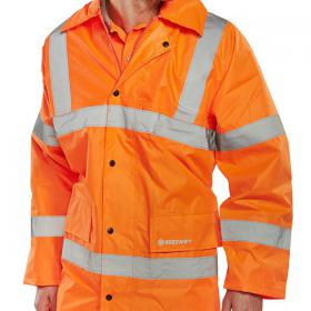 Beeswift High Visibility EN471 Lightweight Jacket Orange L BSW16818