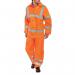 Beeswift Lightweight EN471 EN343 Jacket/Trouser Suit Orange 4XL BSW16824