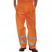 Beeswift Lightweight EN471 EN343 Jacket/Trouser Suit Orange 6XL BSW16826