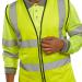 Beeswift High Visibility Waistcoat Zip Fastened BSW16838