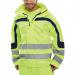 Beeswift Eton High Visibility Breathable EN471 Jacket Saturn Yellow 4XL BSW16894