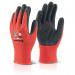 Beeswift Multipurpose LatexPoly Gloves Black M MP4BLM BSW17013