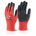 Beeswift Multipurpose LatexPoly Gloves Black XL MP4BLXL BSW17015