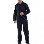 Beeswift Click Polycotton Regular Boilersuit Black 42 RPCBSBL42 BSW17030