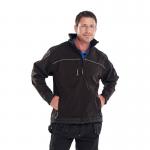 Beeswift Two Tone Soft Shell Jacket Black/Grey 3XL BSW17064