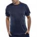 Beeswift Lightweight T-Shirt Navy Blue 2XL BSW17192