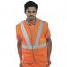 Beeswift Railspec Vest Polyester Orange L RSV02PL BSW17363