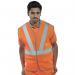 Beeswift Railspec Vest Polyester Orange 3XL RSV02P3XL BSW17367