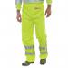 Beeswift Fire Retardant Anti Static Trousers Saturn Yellow L BSW17889